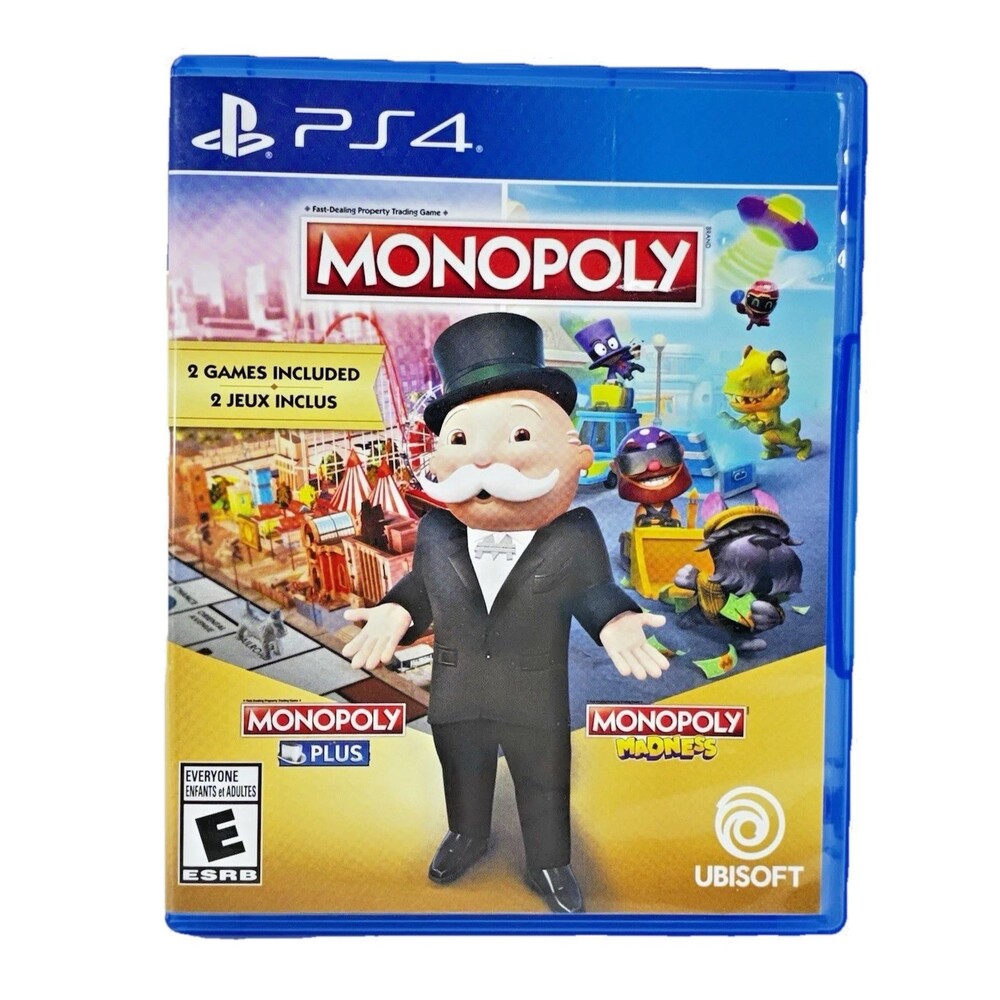 Monopoly Plus & Monopoly Madness Sony PlayStation 4 Ubisoft 2021 Tested